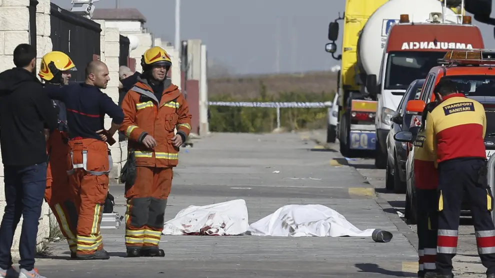 Dos muertos por una explosión en una empresa de biodiésel de Algemesí