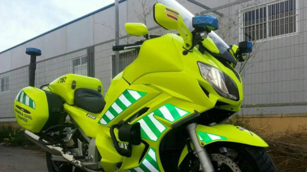 Una de las imágenes de internet de las nuevas motos de la Guardia Civil