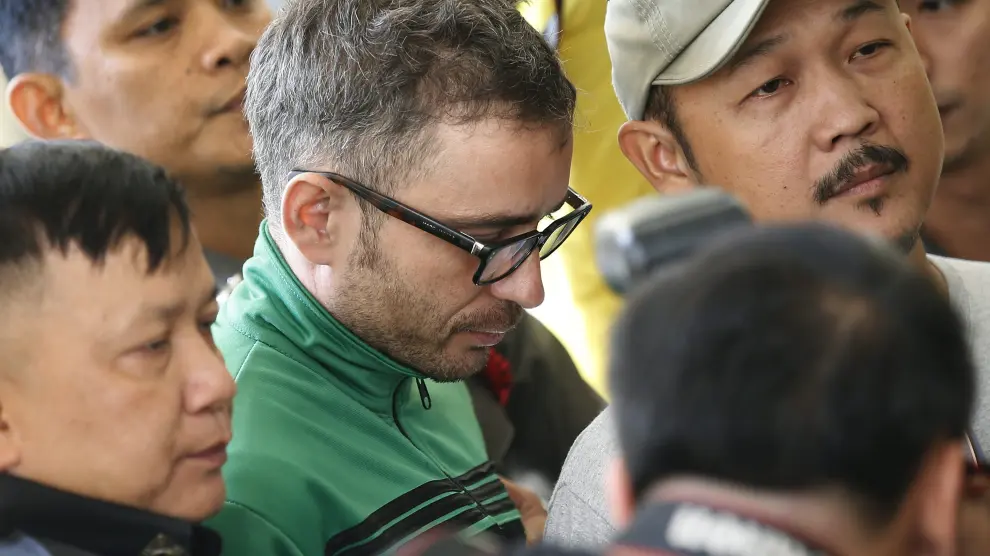 Segarra fue detenido el domingo en Camboya, donde había huido dos días antes.