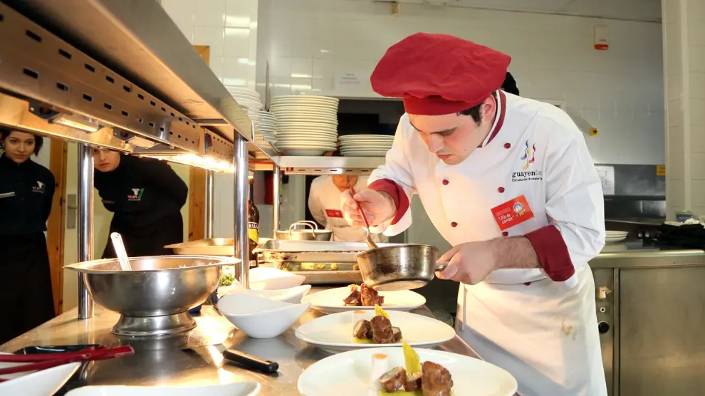 Miguel Bailo López, ganador del primer Concurso de Cocina para Escuelas de Hostelería No te cortes