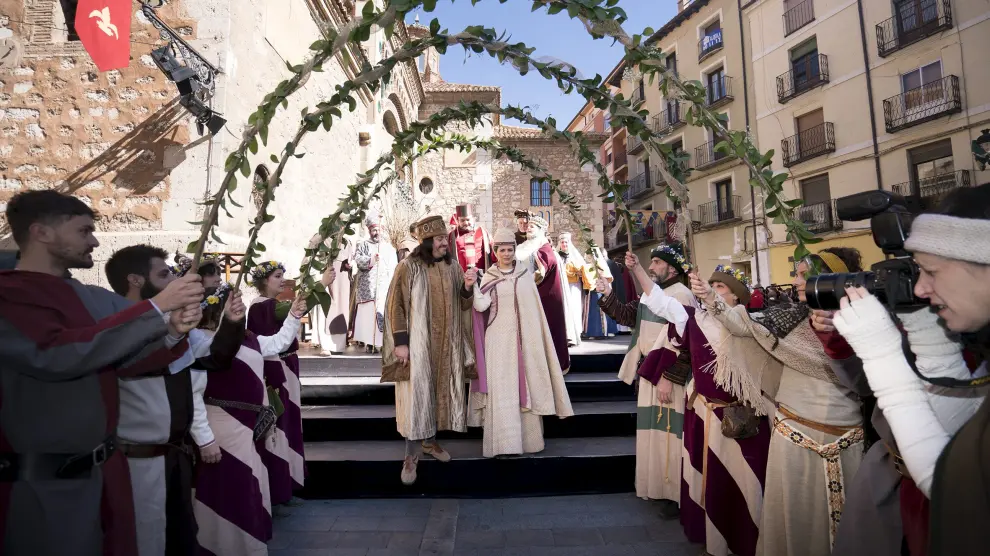 La escena de la boda de Isabel con Pedro de Azagra es una de las imprescindibles de esta celebración.