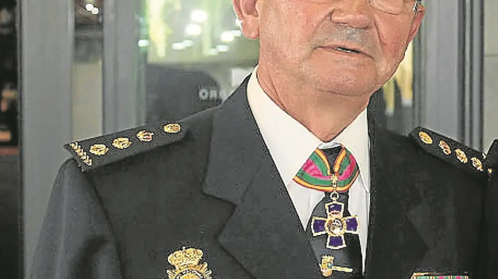 Fernando Oliván fue hasta el 23 de febrero jefe de la Unidad Adscrita del CNP en Aragón.