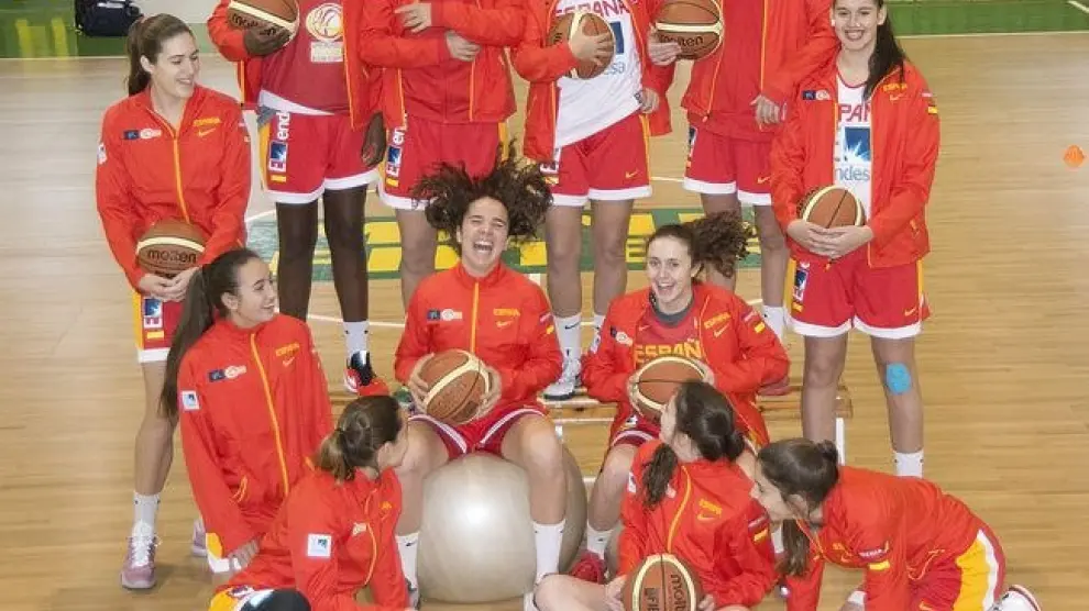 Concentración del combinado femenino U17 que tuvo lugar en el Stadium Casablanca el pasado mes de diciembre.