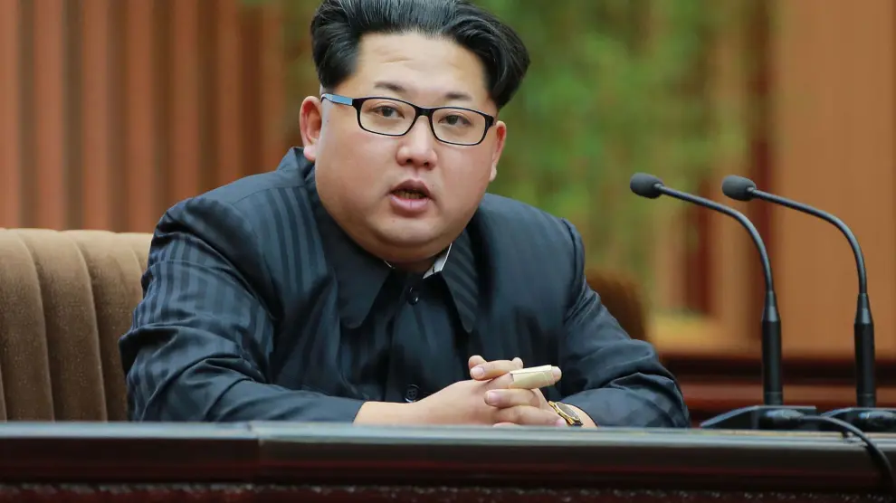 Kim Jong-un en una foto de archivo.