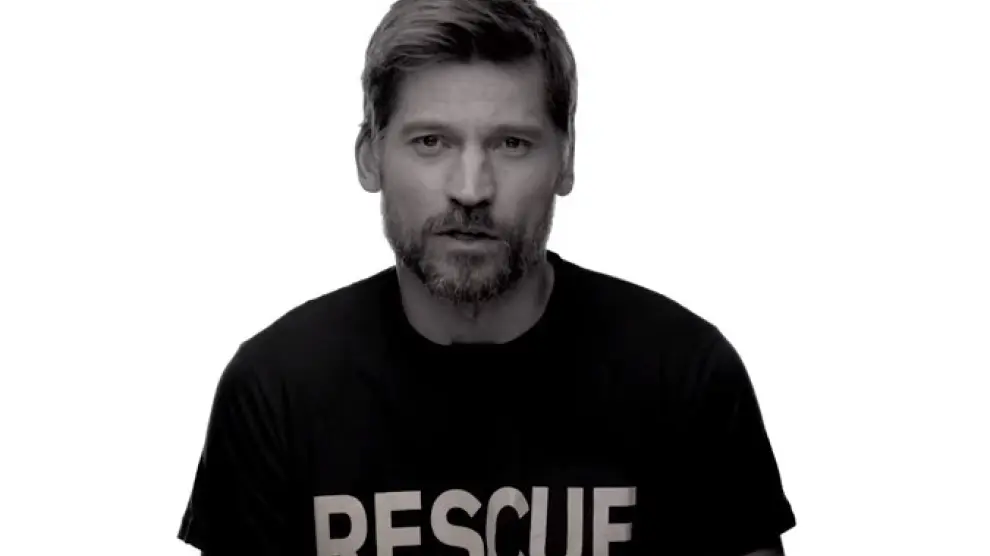 El actor de 'Juego de Tronos Nikolaj Coster-Waldau (Jaime Lannister) participa en la campaña