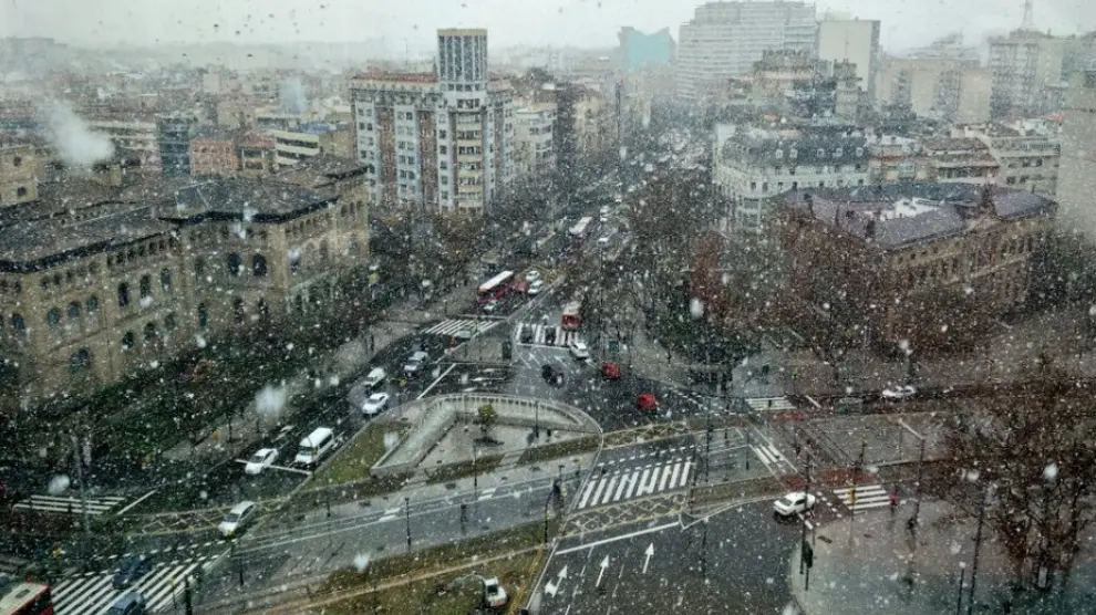 Nieve en Aragón