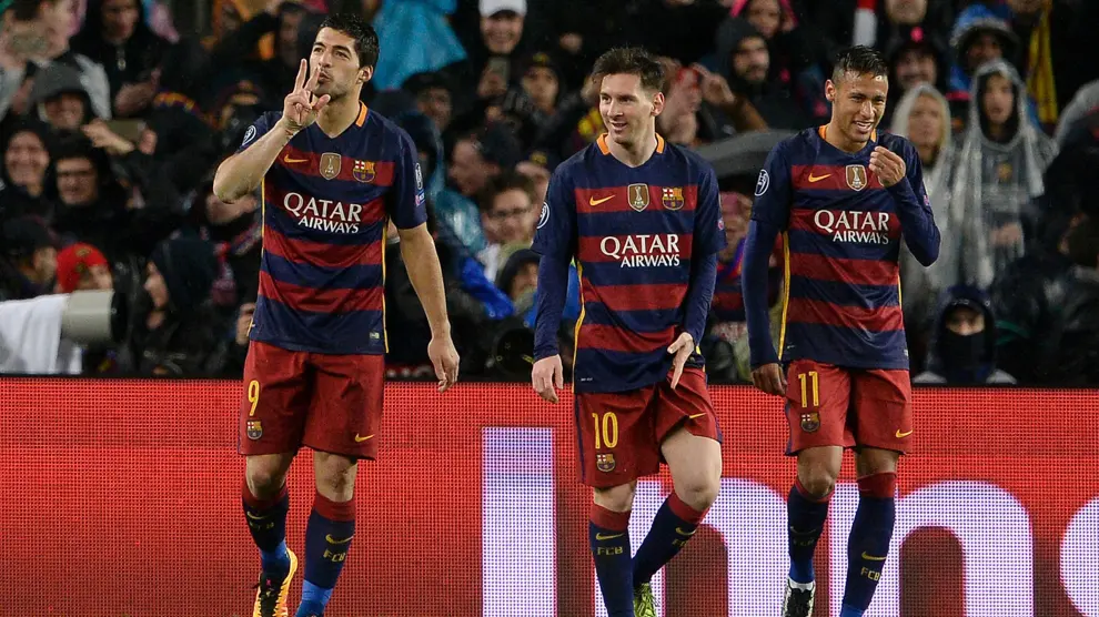 Messi, Neymar y Suarez cerraron la eliminatoria y lograron clasificar al barça para cuartos.