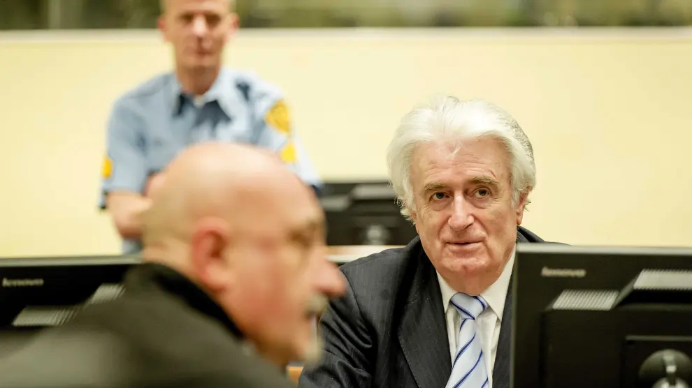 El exlíder serbobosnio Radovan Karadzic.
