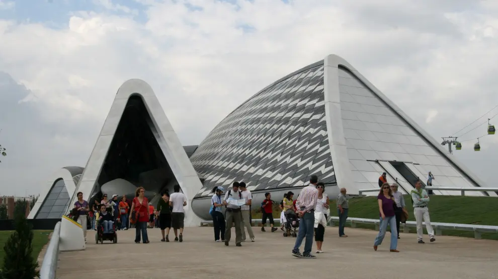El Pabellón Puente, una de las obras más emblemáticas de la Expo