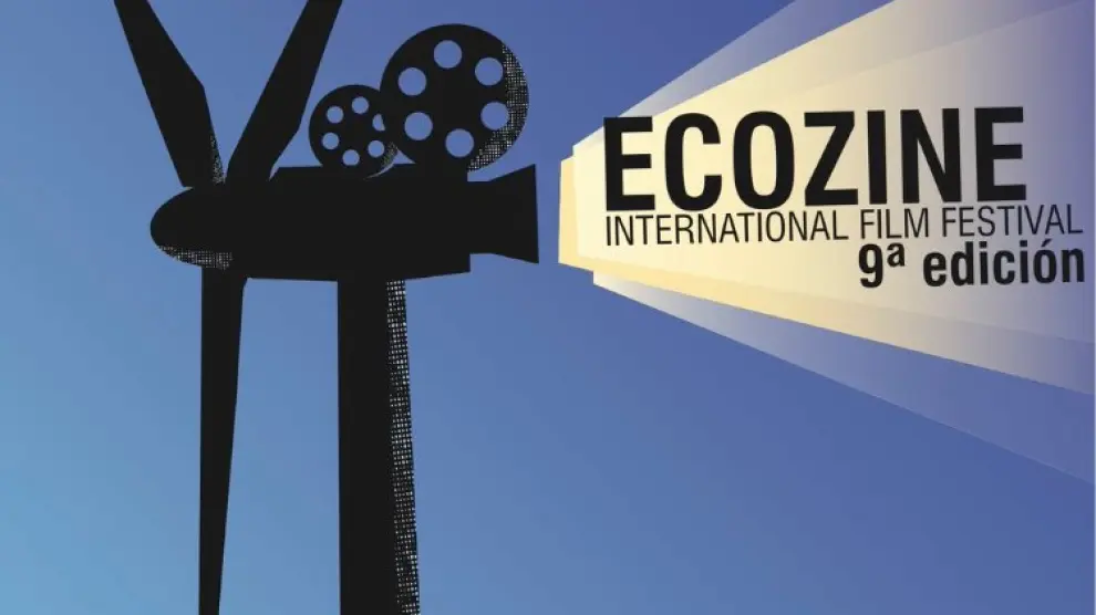 Cartel de la IX edición del Festival EcoZine de Zaragoza.