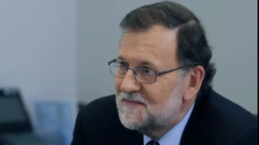 Fotograma de la entrevista a Rajoy en 'Salvados'.