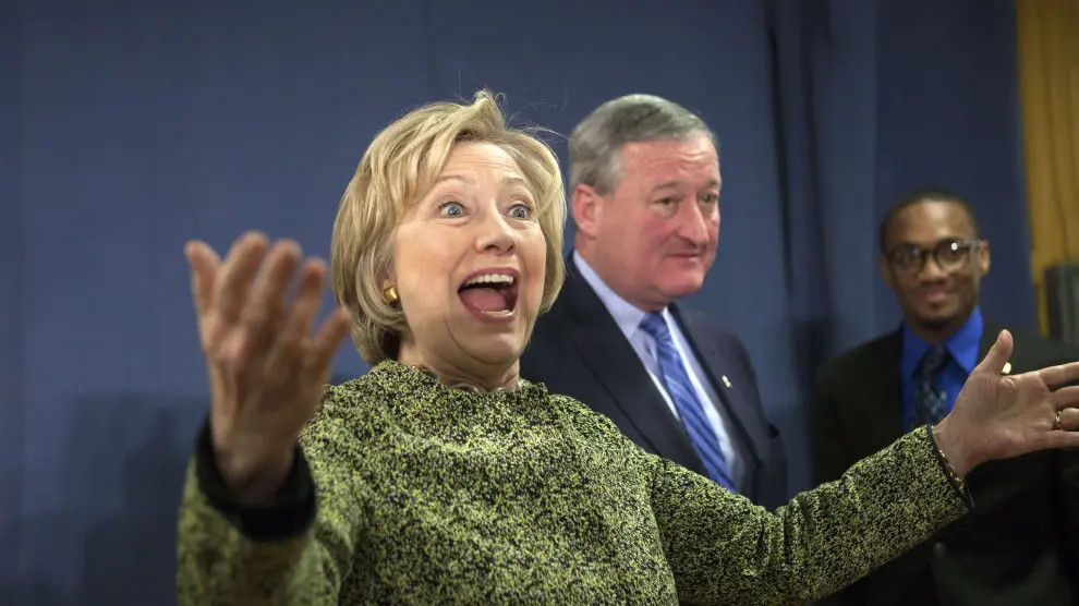 Hillary Clinton, el miércoles en Filadelfia.