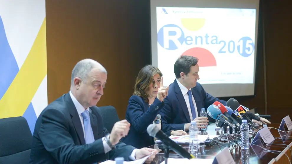 Presentación de la campaña de la Renta en Aragón.