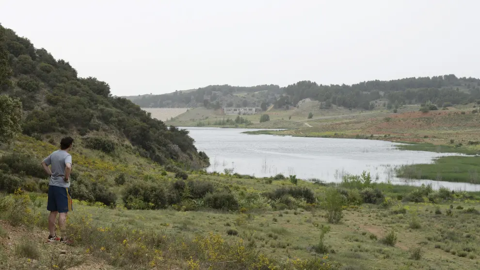 El pantano de Lechago necesita el bombeo de agua del Jiloca.
