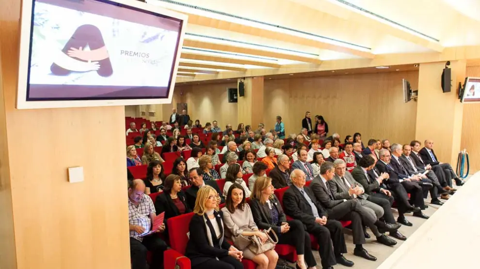 Entrega de premios Aragón Solidario en el Patio de la Infanta