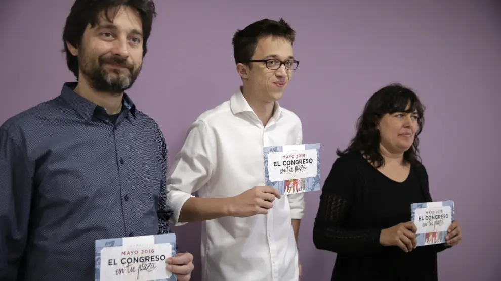 Presentación de la iniciativa de Podemos 'El Congreso en tu plaza'
