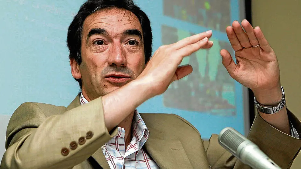 Javier Lozano, en una intervención durante una conferencia.