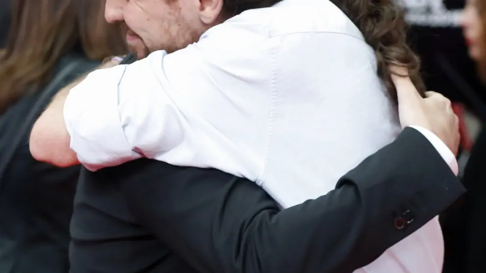 No es la primera vez que Garzón e Iglesias se abrazan.