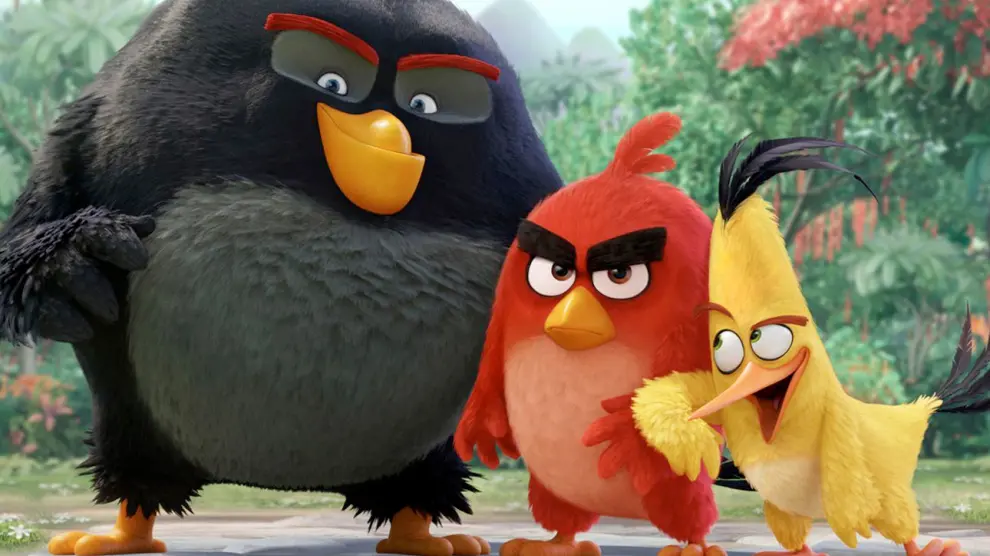 Fotograma de la película 'Angry Birds'.