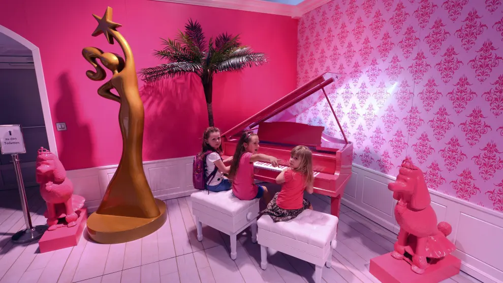 Una 'Casa de Barbie' inaugurada en Berlín hace unos años y que es, cómo no, de color rosa.