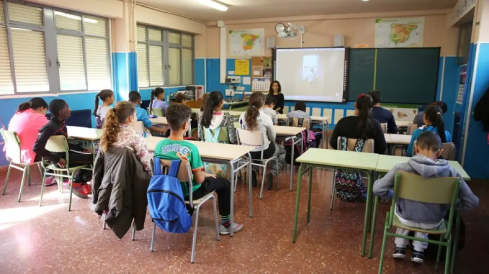 Imagen del colegio Ramiro Soláns de Zaragoza.