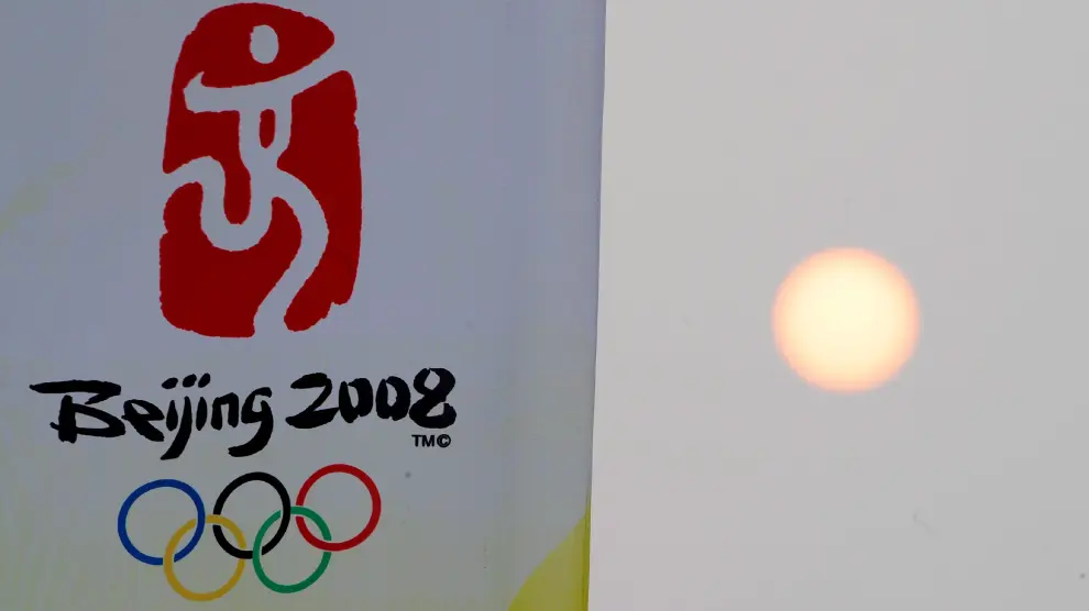Logo de los Juegos Olímpicos de Pekín 2008.
