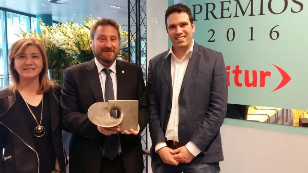 José Luis Soro ha recibido el premio en Madrid.