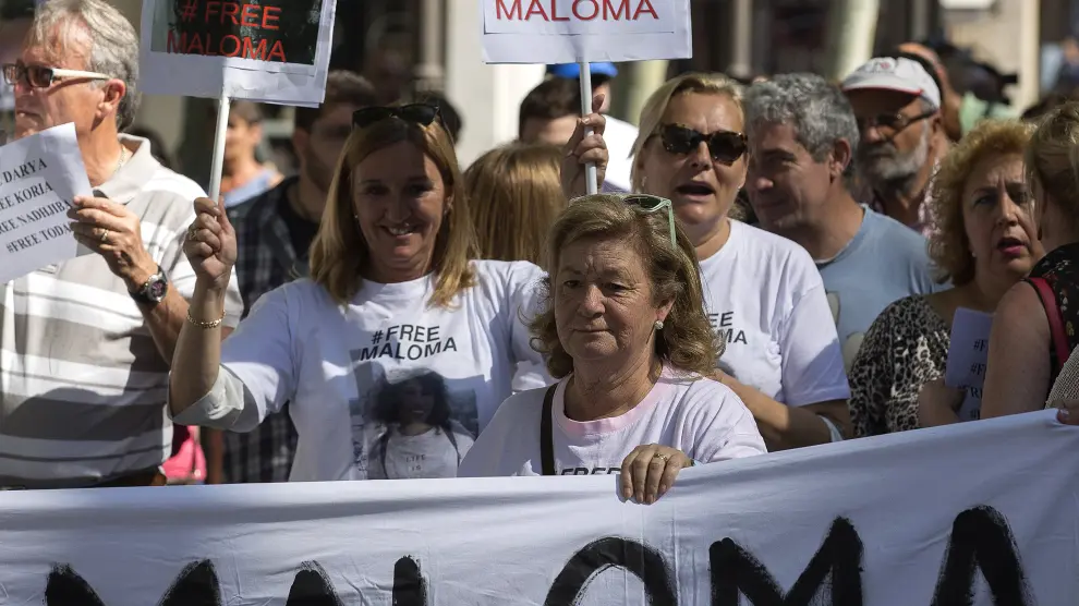 La familia de Maloma pide su liberación