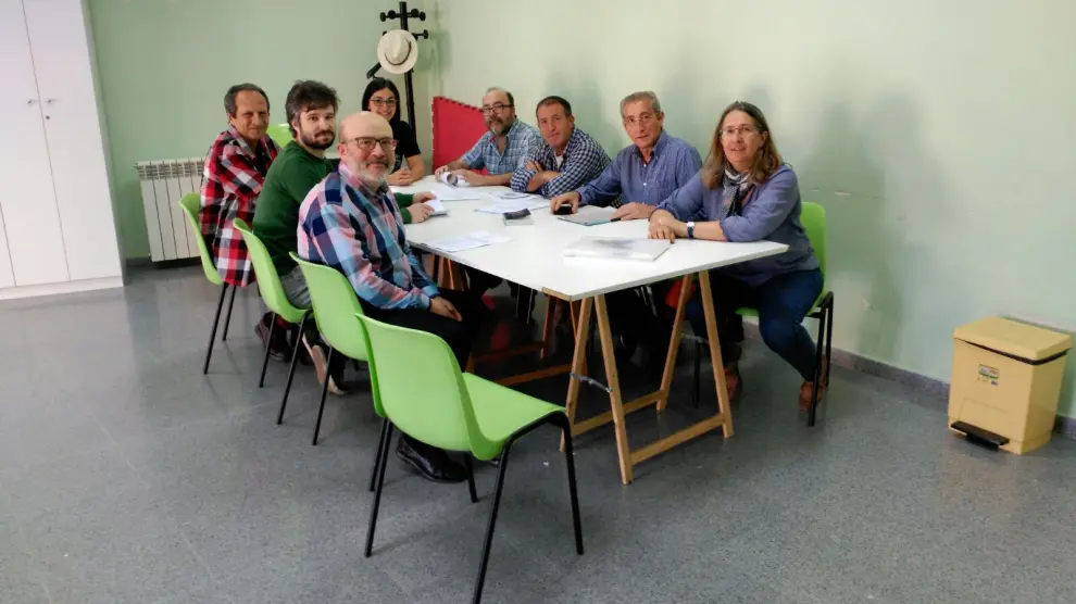 El grupo que promueve la Asociación de Esperanto en Teruel