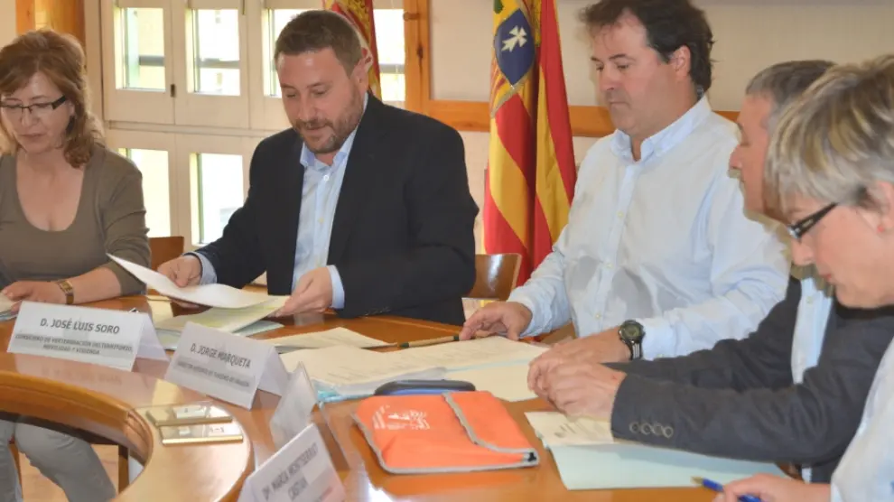 Comisión permanente del Consejo de Turismo de Aragón.