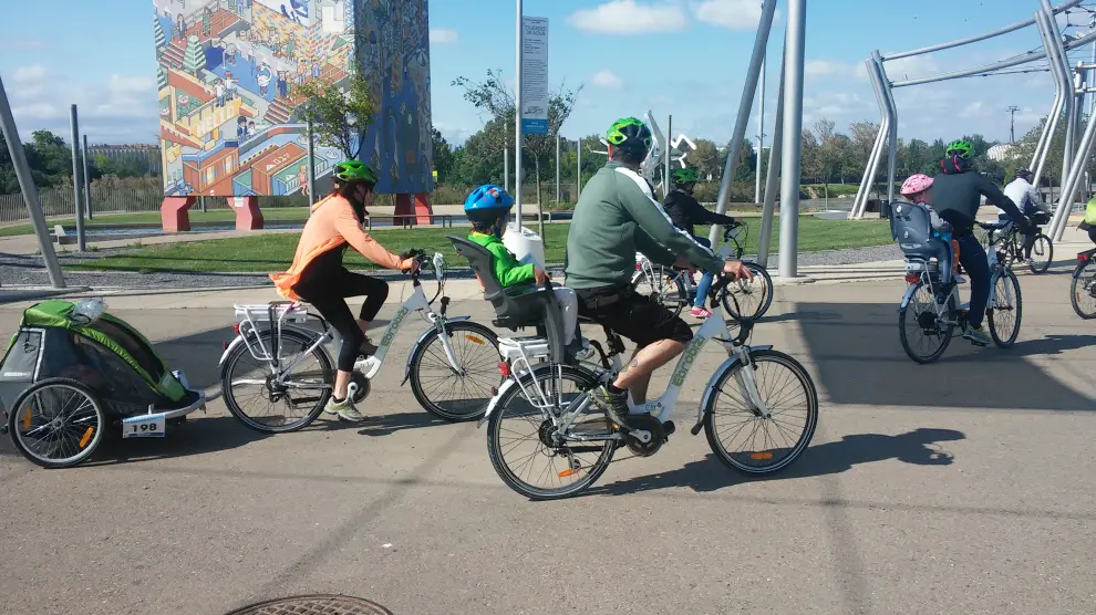 Ebrobizi, rutas en bici eléctrica por Zaragoza
