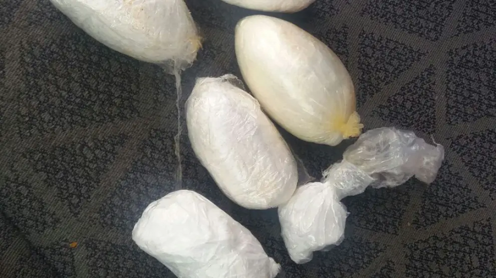 La Guardia Civil intervino 129 gramos de cocaína.