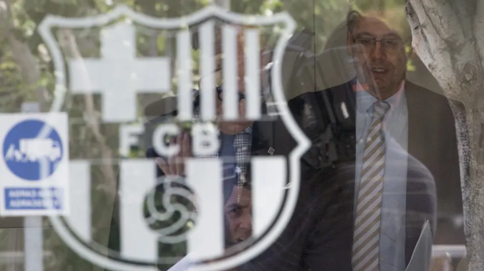 Las oficinas del Barça, donde se ha celebrado la reunión este lunes.