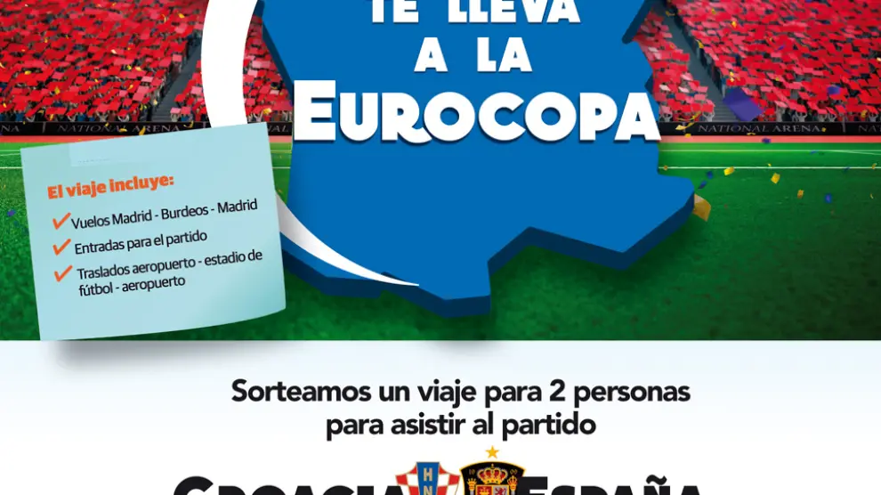 HERALDO sortea un viaje para ver el partido Croacia-España