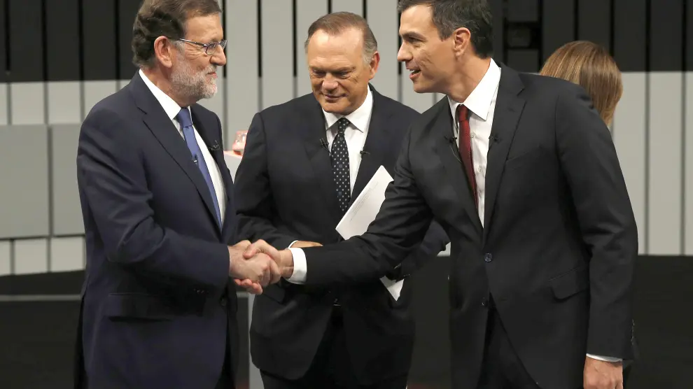 Debate entre Rajoy, Sánchez, Iglesias y Rivera