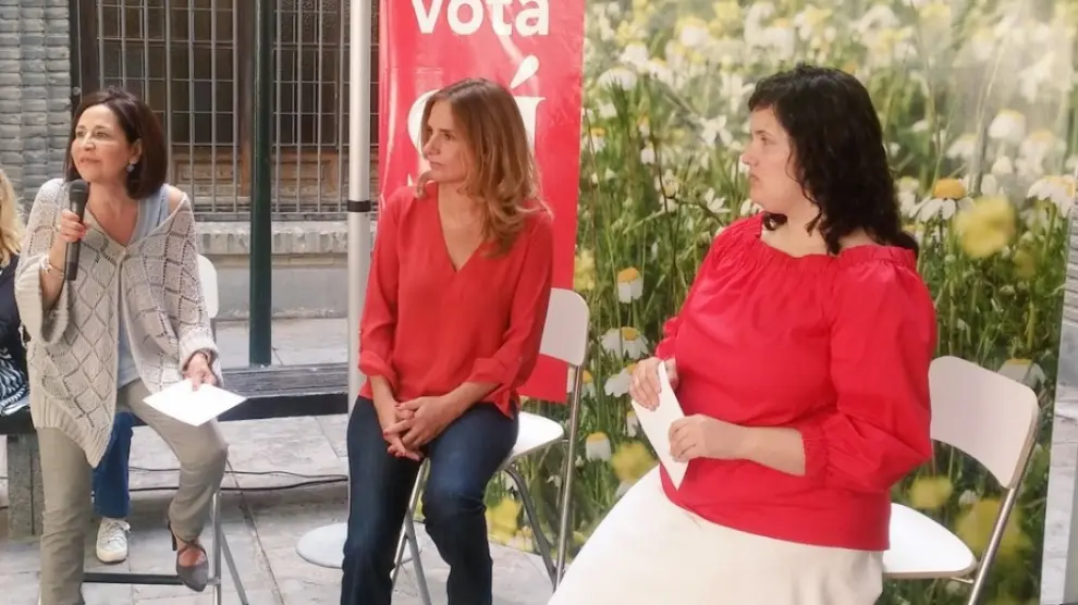 Susana Sumelzo presenta en Zaragoza el proyecto de Igualdad del PSOE