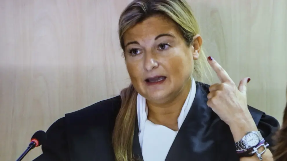 La abogada de Manos Limpias en el caso Nóos, Virginia López Negrete.