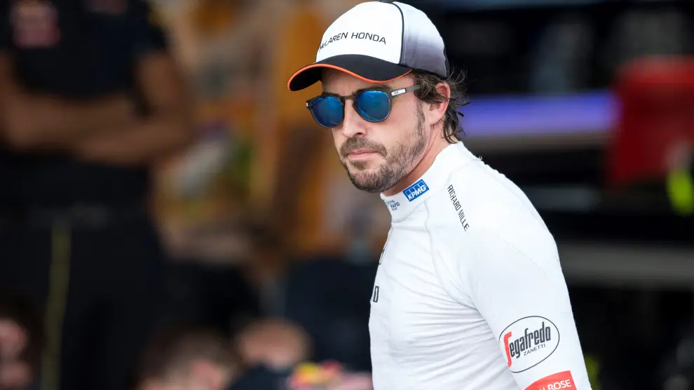 El piloto de McLaren Fernando Alonso.