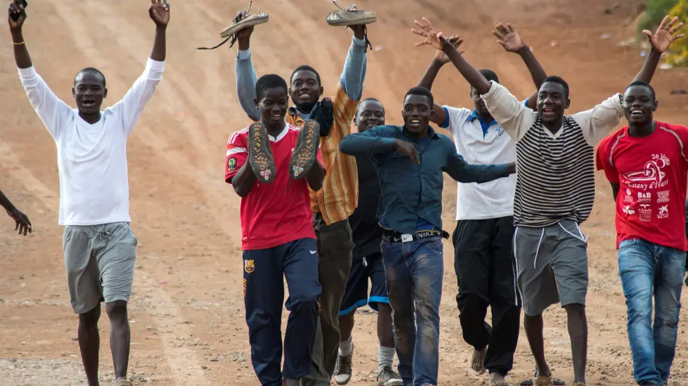 Más de 25 inmigrantes subsaharianos han conseguido llegar al Centro de Estancia Temporal de Inmigrantes