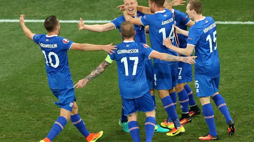 Victoria histórica de Islandia ante Inglaterra en octavos de la Eurocopa.