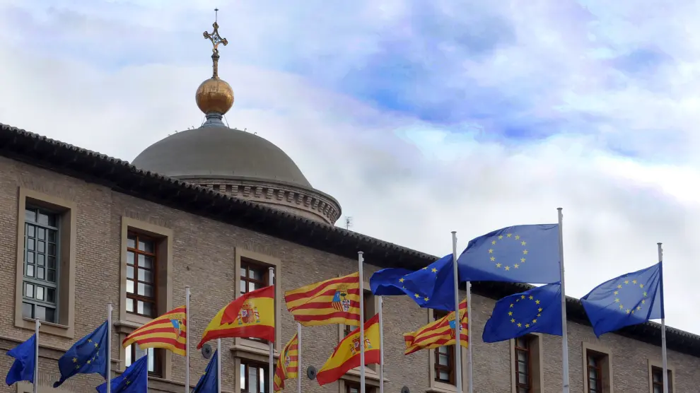 El Gobierno de Aragón da la bienvenida a la presidencia española de la Unión Europea.