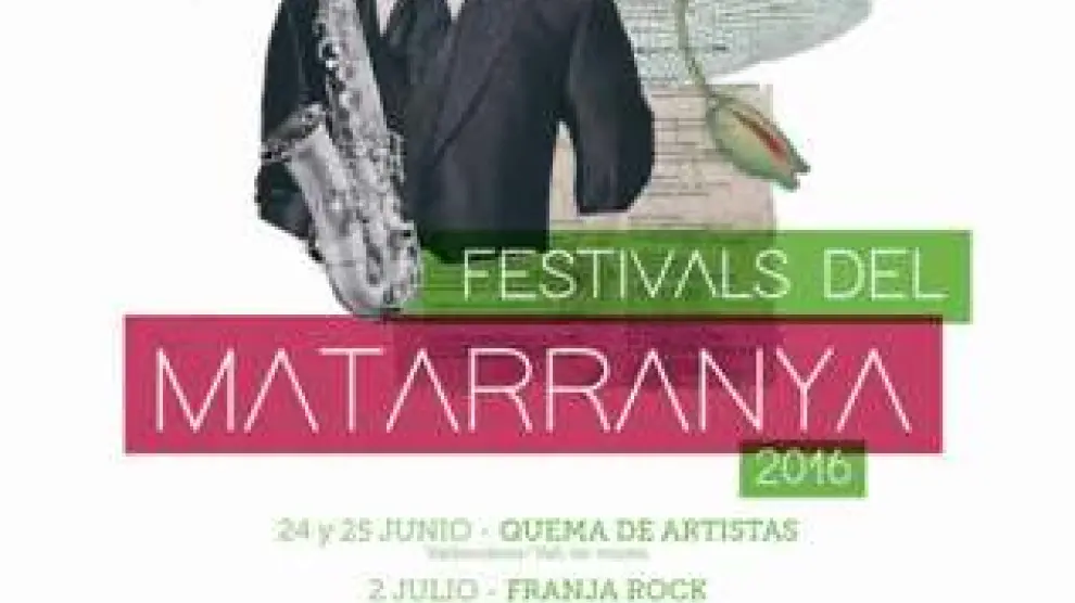 Cartel del 'Festivals del Matarranya'.