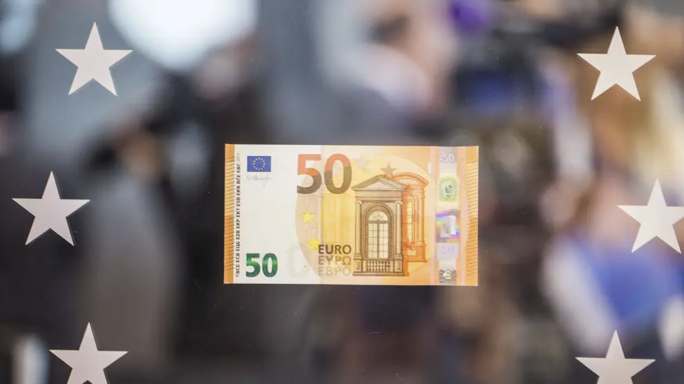 El nuevo billete naranja de 50 euros.