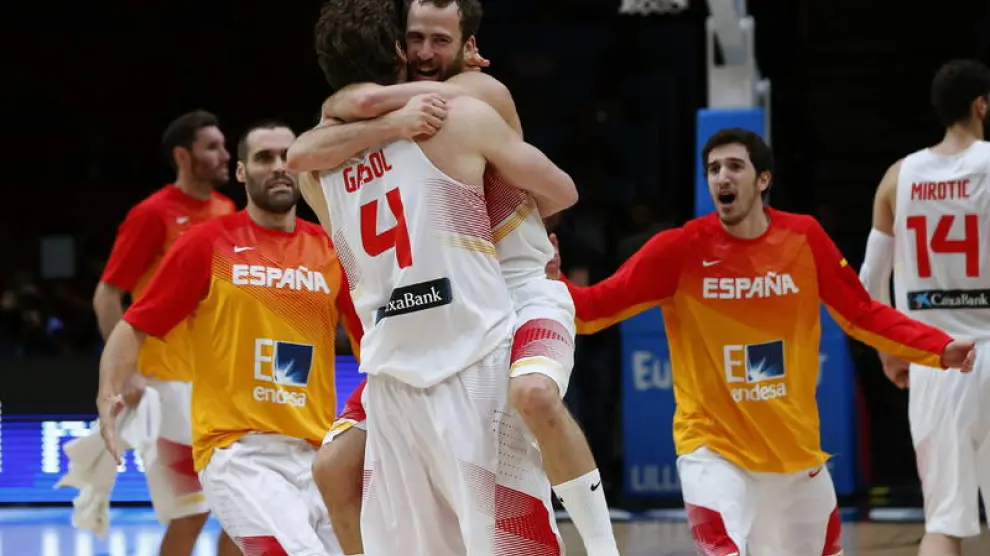 La selección española de baloncesto, a la conquista del oro en Río de Janeiro