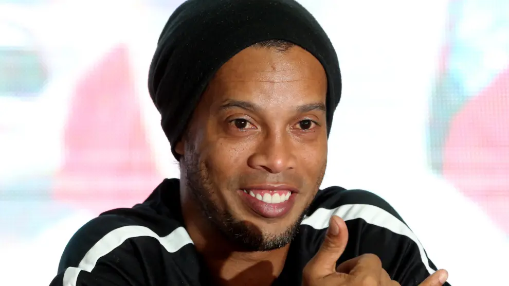 Ronaldinho, el exjugador del Barcelona, en una foto de archivo.
