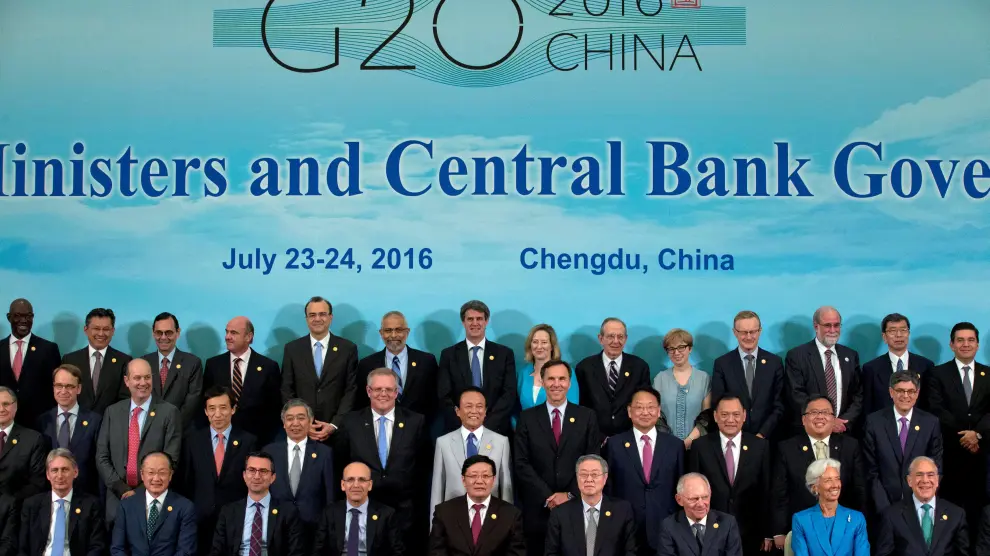 ?El G20 señala que el brexit "suma incertidumbre" al panorama económico global