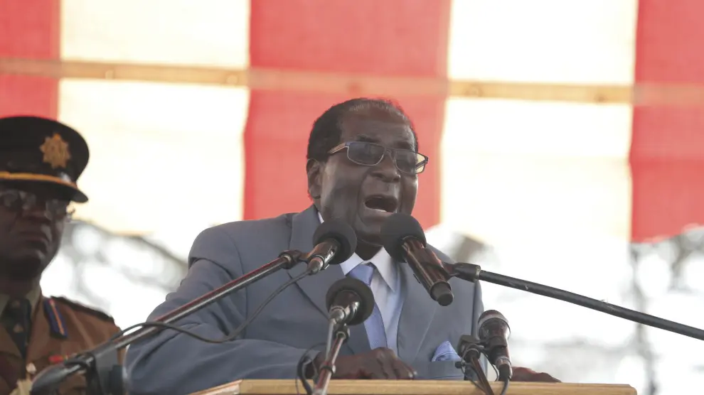 Mugabe en una imagen de archivo.