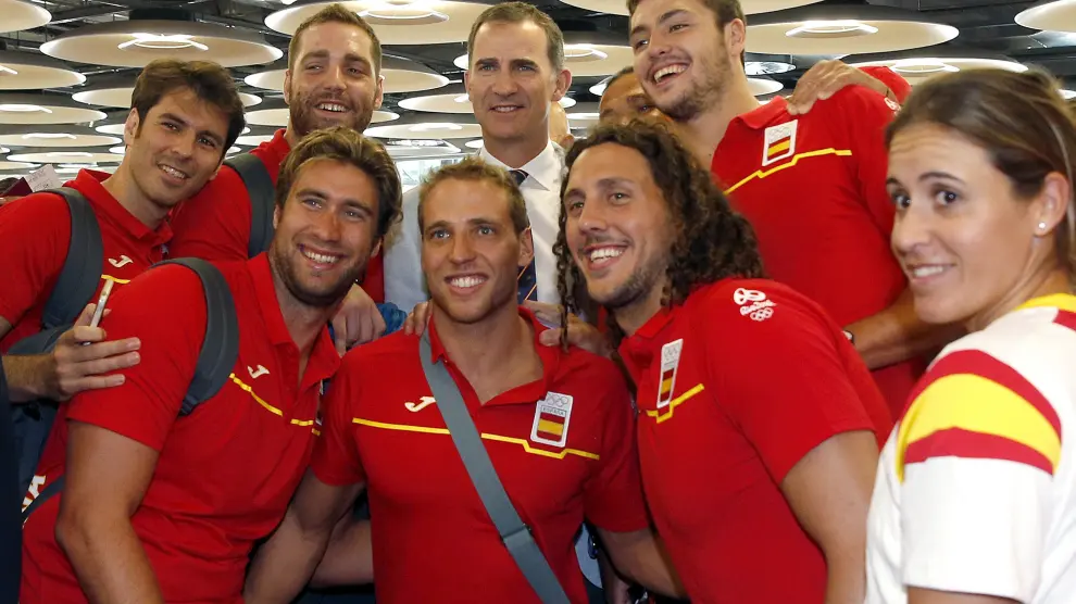El Rey despide a los deportistas españoles que van a los Juegos Olímpicos