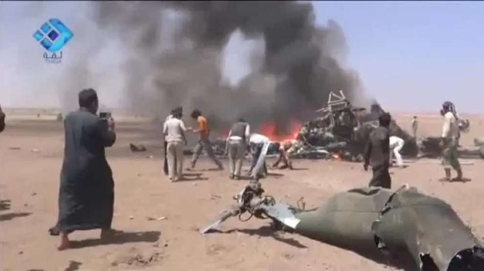 Cinco militares rusos muertos al ser derribado su helicóptero en Siria