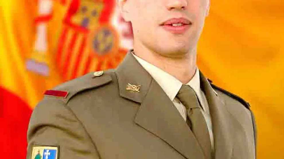 El soldado Rubén Rangel Vizuete.